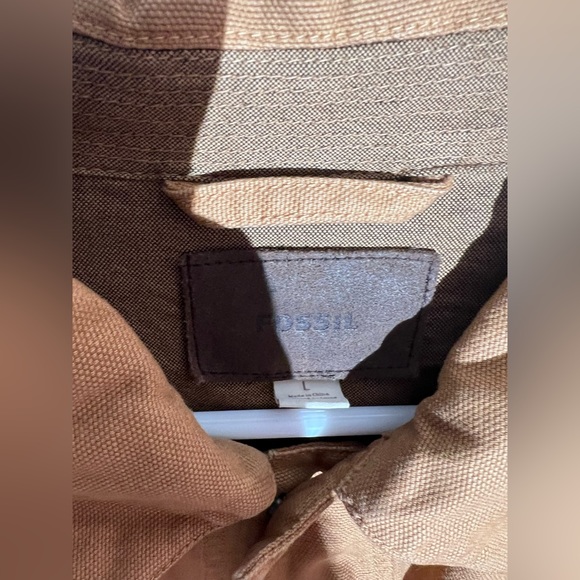 Fossil workwear canvas jacket - Picture 2 of 3